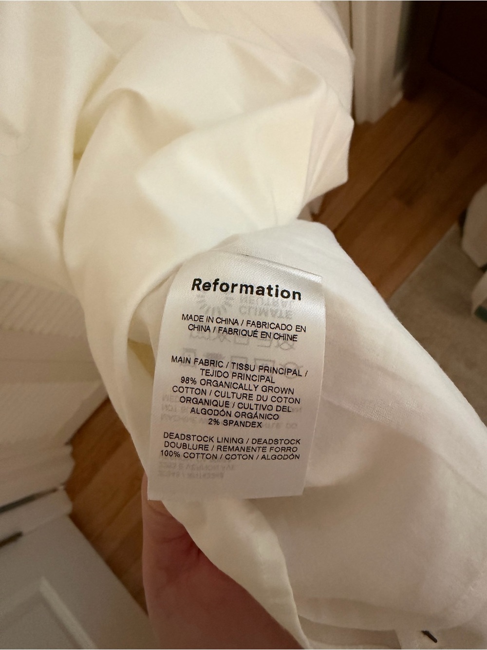 Reformation Villa Midi Dress NWT - Picture 9 of 9